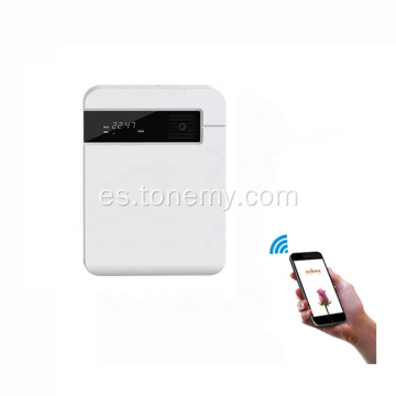 Máquina de aroma de ambientador de aire de fragancia montada en la pared con control WiFi de pantalla LCD